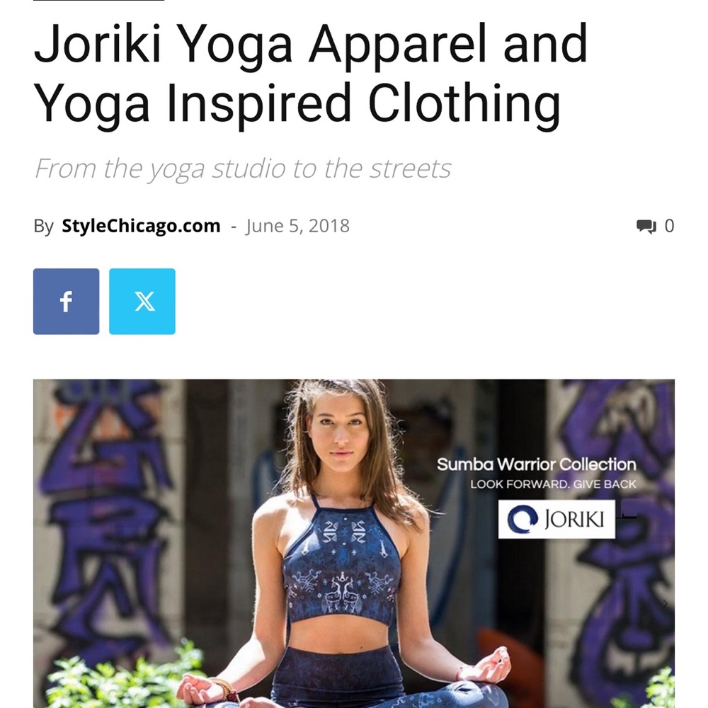Joriki Yoga Cotton Legging with UV Protection - Picture 4 of 5